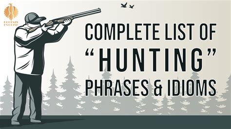 words for hunters.